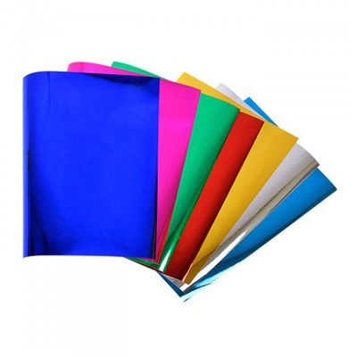 Фольга голографическая ламинированной (металлик) А4 7л 7цв ФКМ07 Каляка-Маляка