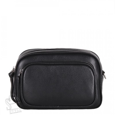 Сумка женская кожаная 8380VG black Vitelli Grassi