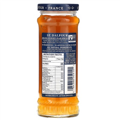 St. Dalfour, Deluxe Gourmet, грушевый джем, 284 г (10 унций)