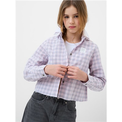 Рубашка текстильная для девочек