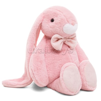 Зайчик Зак, 38см сидя, пудровый