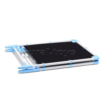 Доска знаний-мольберт 2 двусторонний (голубой-2)