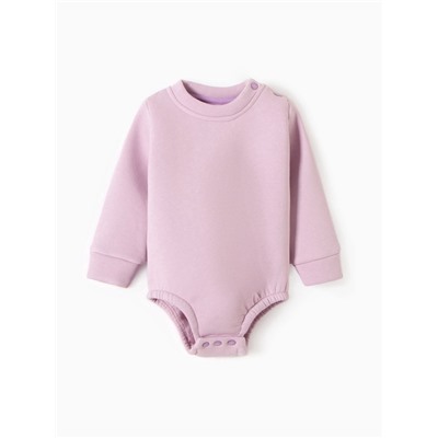 Свитшот - боди детский MINAKU, рост 80-86 см, лиловый