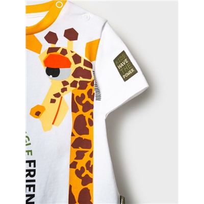 Комплект детский трикотажный для мальчиков: джемпер (футболка), шорты