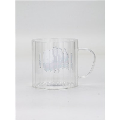 Кружка новогодняя стеклянная «Тепла и уюта», 650 мл