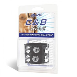 Ремень на член и мошонку 1.5  Cock Ring With Ball Strap