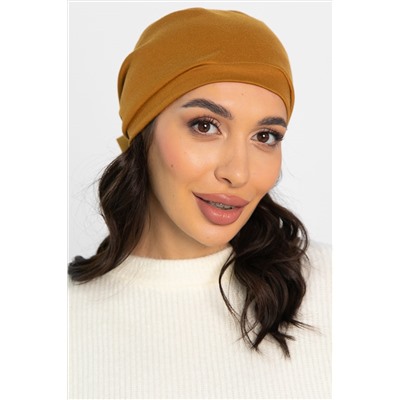Чалма с бантом (горчичная) ЧБ3-23М