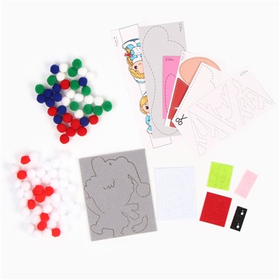 Адвент - календарь «Письма от деда мороза», 31 письмо, новогодний набор для творчества