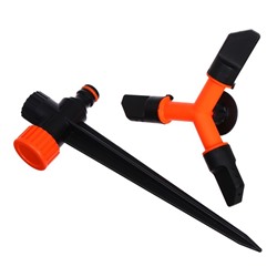 Распылитель 3-лепестковый, под коннектор, на пике, пластик, TRIO