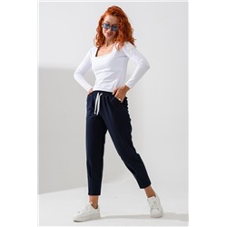 67166/1О Брюки женские (Темно-синий)