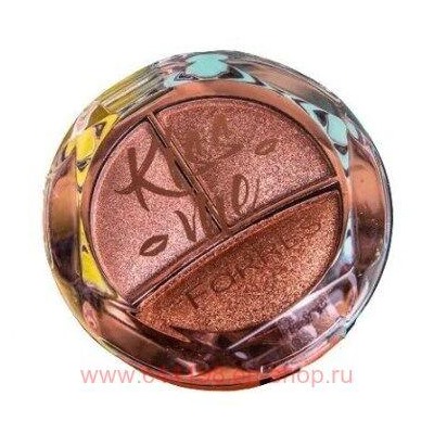 Farres Тени для век Kiss Me 3 цвта тон 05 коричневый 1006