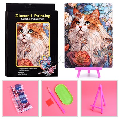 Мозаика алмазная "Грация" 15*20см