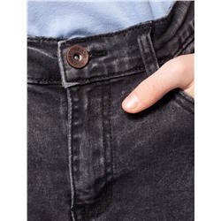 Прямые джинсы из эластичного денима