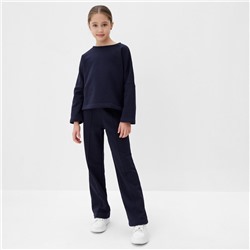 Свитшот детский MINAKU, тёмно-синий, рост 140 см