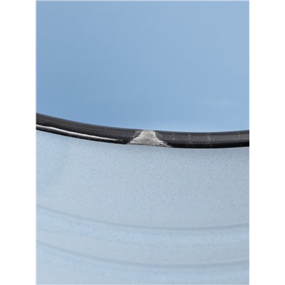 УЦЕНКА Ведро 9 л цельнотянутое с крышкой светлое