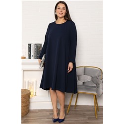 Платье Точка стиля (синее) П14832-16М
