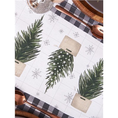 Дорожка на стол «Этель» Happy New Year 30×70 см, 100% хлопок, саржа 190 г/м²