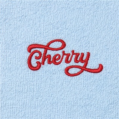 Салфетки махровые «Этель» Cherry, 3 шт., 30×30 см, хлопок 100%