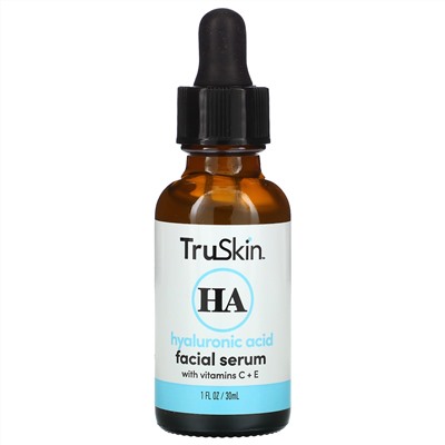 TruSkin, Hyaluronic Acid Facial Serum, 1 fl oz (30 ml)