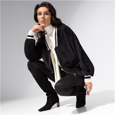 Бомбер из вельвета на подкладе, Модная стратегия