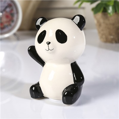 Копилка для денег «Маленькая панда», керамика, 11×7×6 см, МИКС