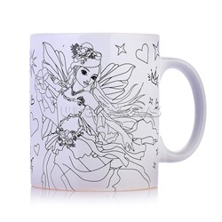 Кружка для росписи "Super Model" (краски, кисточка)