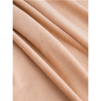 Плед «Этель», 150×200 см, корал-флис, бежевый