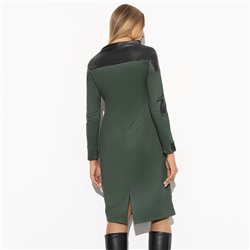 Платье с экокожей, Модное величие