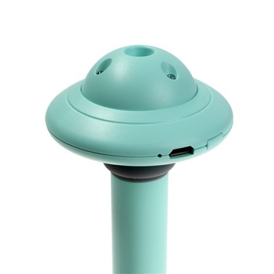 Увлажнитель воздуха «НЛО» HM-21, ультразвуковой, погружной, с подсветкой, USB, зелёный