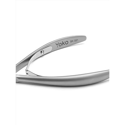 YOKO Маникюрные кусачки ручная заточка Y SK 051, двойная пружина, 7 мм 28378