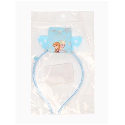 Ободок для волос «Бантик» голубой, Холодное сердце