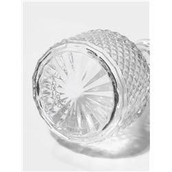 Бутылка для соусов и масла Доляна «Парфе», 180 мл, 9.5×14 см, с пробковой крышкой, стекло, прозрачная