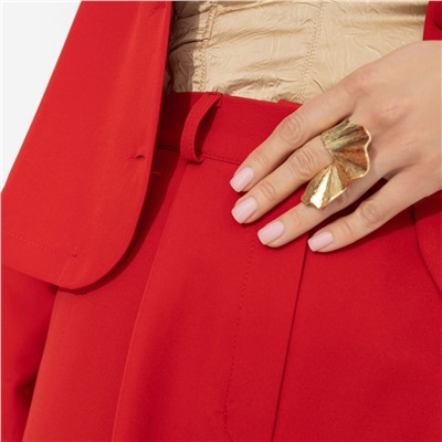 Брючный костюм со съемным декором, Всегда вовремя, всегда стильно (2 в 1, с воротником)