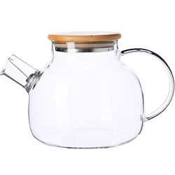 60096 Заварочный чайник 3пр 1л стек бамбук LR(х24)