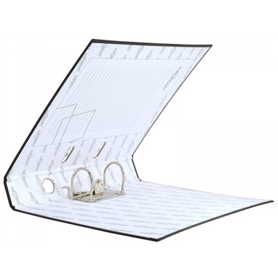 Папка-регистратор 55 мм VP9050К черный PVC разборный с карманом inФОРМАТ