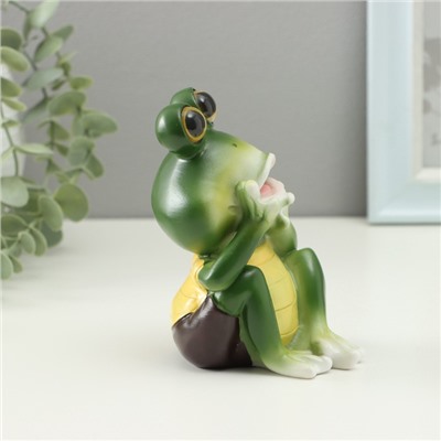Фигурка полистоун TAKE IT EASY «Лягушонок», 7×9.5×11.5 см