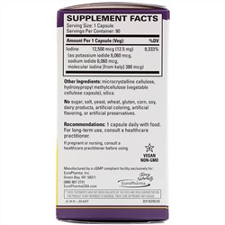 Terry Naturally, Tri-Iodine, 12,5 мг, 90 капсул