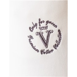 Зип худи на молнии из петельчатого футера трехнитки с резинкой по низу и манжетами