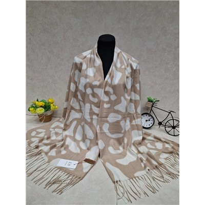 Мягкий палантин из кашемира мультицвет