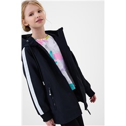 Куртка текстильная с полиуретановым покрытием для девочек (ветровка) PLAYTODAY, 1240306