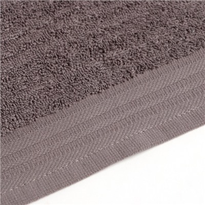 Полотенце махровое Love Life «Идеал» 50×90 см, серый, 100% хл, 450 г/м²