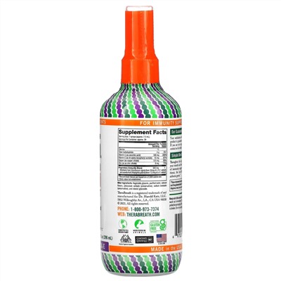 TheraBreath, Immunity Support, Oral Spray Supplement, 10 fl oz (296 ml)