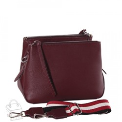 Сумка женская кожаная 79022NN wine purple Natale Navetta