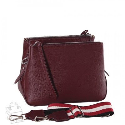 Сумка женская кожаная 79022NN wine purple Natale Navetta