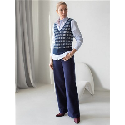 Топ из тонкого жаккарда