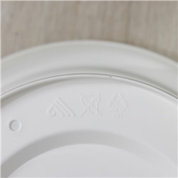 Горшок для цветов с поддоном «Альтернатива. Эконом», 10 л, пластиковый, белый