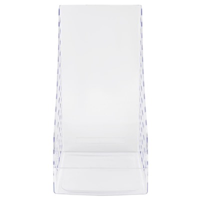 Лоток для бумаг вертикальный 160 мм XXL прозрачный ЛТВ-30554 Стамм