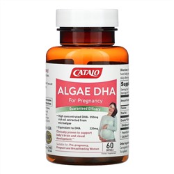Catalo Naturals, Algae DHA for Pregnancy, 60 Softgels