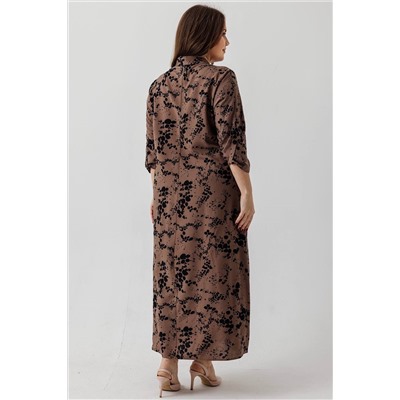 Платье  6145/10/Коричневый