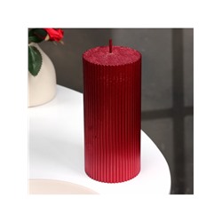 УЦЕНКА Свеча «Рельеф», 7×15 см, МИКС